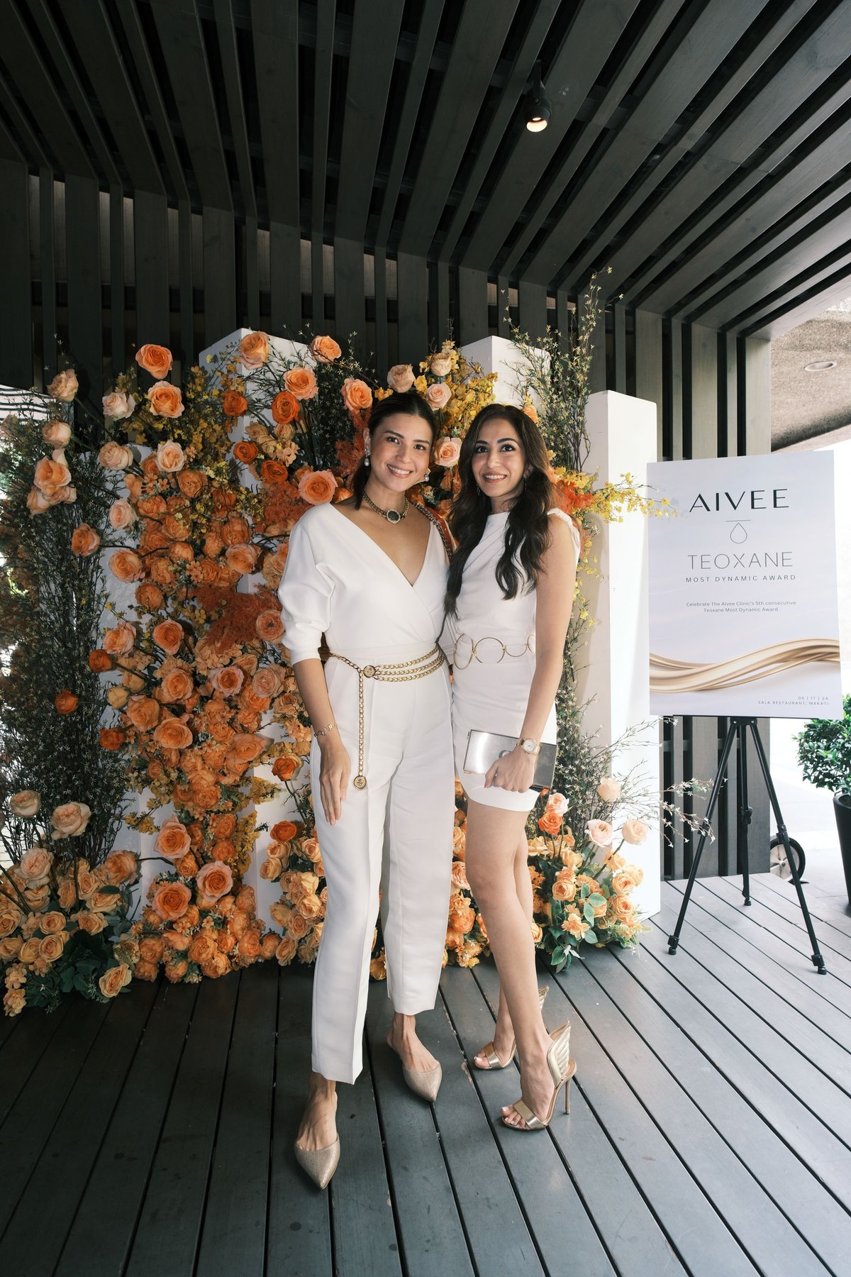 Juana Yupangco and Vicki Narwani.